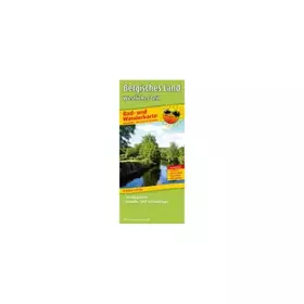 Couverture du produit · Bergisches Land, Westlicher Teil: Rad- und Wanderkarte mit Ausflugszielen, Einkehr- & Freizeittipps, wetterfest, reissfest, abw