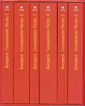 Couverture du produit · Gesammelte Werke in sechs Bänden.