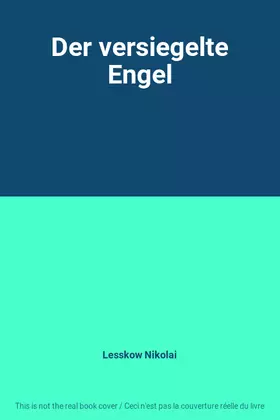 Couverture du produit · Der versiegelte Engel