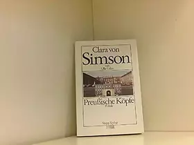 Couverture du produit · Ulla Galm: Clara von Simson - Preußische Köpfe Politik