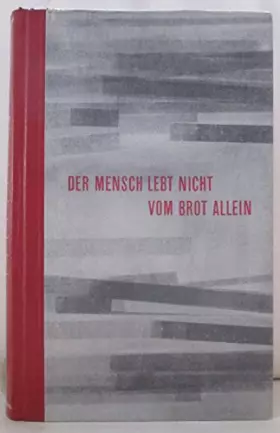 Couverture du produit · Der Mensch lebt nicht vom Brot allein. Roman