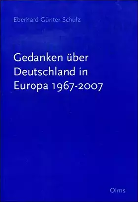 Couverture du produit · Gedanken über Deutschland in Europa 1967-2007