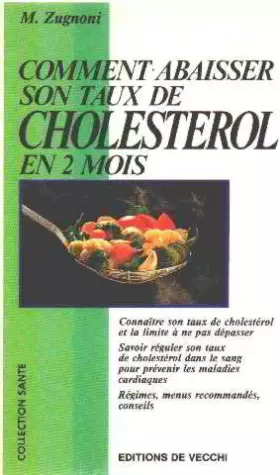 Couverture du produit · Comment abaisser son taux de cholesterol en 2 mois