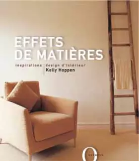 Couverture du produit · Effets de matières. Inspirations, Design d'intérieur