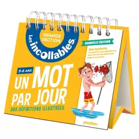 Couverture du produit · Les incollables - Un mot par jour - Grande Section 5/6 ans - Édition 2021