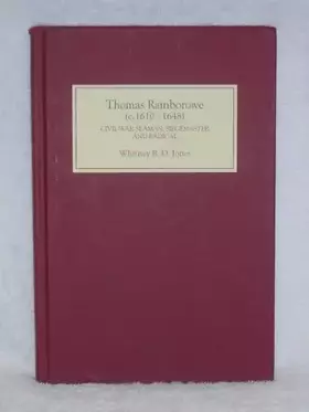 Couverture du produit · Thomas Rainborowe (c.1610-1648): Civil War Seaman, Siegemaster and Radical