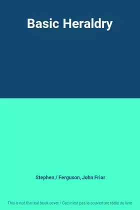 Couverture du produit · Basic Heraldry