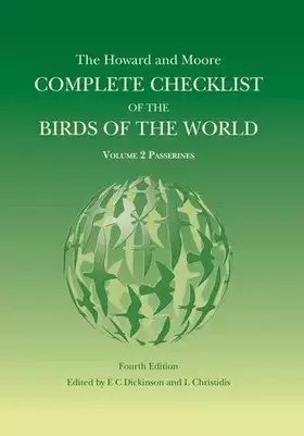 Couverture du produit · The Howard and Moore Complete Checklist of the Birds of the World: Passerines Volume 2