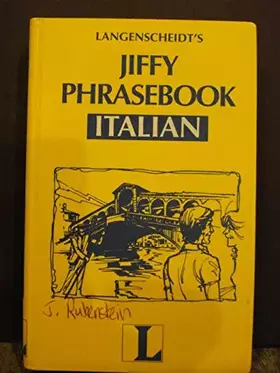 Couverture du produit · Jiffy Phrasebook Italian