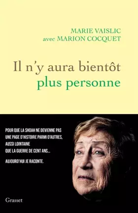 Couverture du produit · Il n'y aura bientôt plus personne