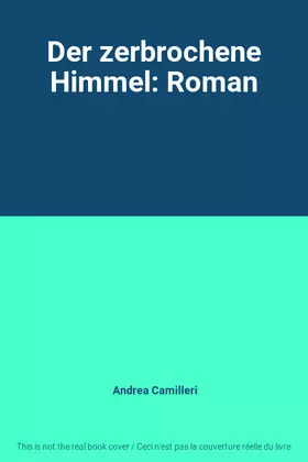 Couverture du produit · Der zerbrochene Himmel: Roman