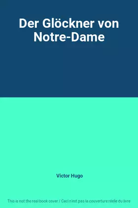 Couverture du produit · Der Glöckner von Notre-Dame