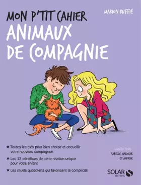 Couverture du produit · Mon p'tit cahier - Animaux de compagnie
