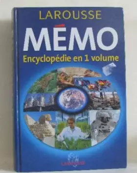 Couverture du produit · Mémo Larousse. Encyclopédie en 1 volume
