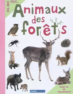 Couverture du produit · Animaux des forêts