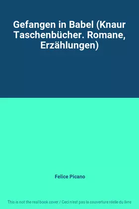 Couverture du produit · Gefangen in Babel (Knaur Taschenbücher. Romane, Erzählungen)