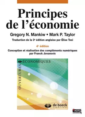 Couverture du produit · Principes de l'économie