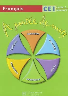 Couverture du produit · À portée de mots : Français, CE1 (Manuel)