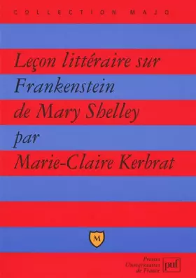 Couverture du produit · Leçon littéraire sur "Frankenstein" de Mary Shelley