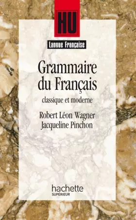 Couverture du produit · Grammaire du français classique et moderne