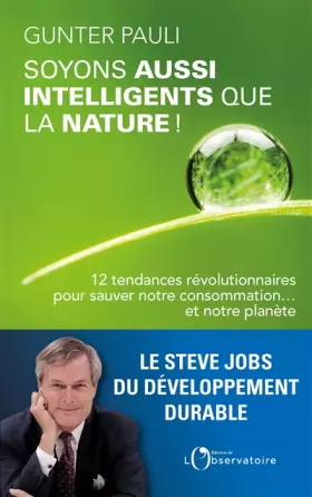 Couverture du produit · Soyons aussi intelligents que la nature !