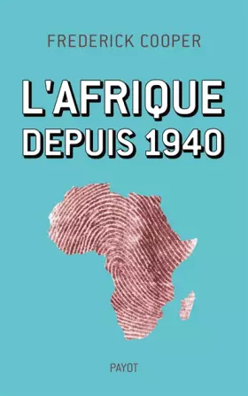 Couverture du produit · L'Afrique depuis 1940