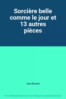 Couverture du produit · Sorcière belle comme le jour et 13 autres pièces