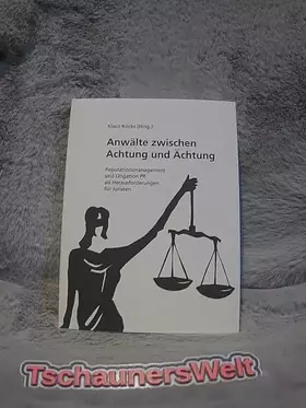 Couverture du produit · Anwälte zwischen Achtung und Ächtung