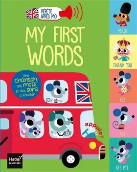 Couverture du produit · Répète après moi - My first words 1/3 ans