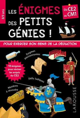 Couverture du produit · Les énigmes des petits génies ! Du CE2 au CM1- Cahier de vacances