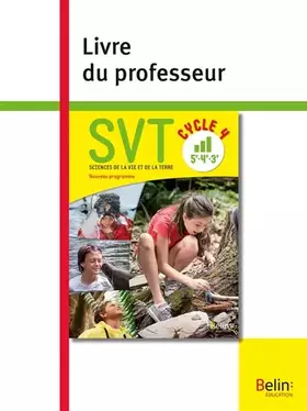 Couverture du produit · SVT - Cycle 4: Livre du professeur
