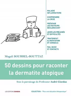 Couverture du produit · 50 dessins pour raconter la dermatite atopique
