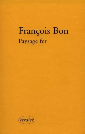 Couverture du produit · Paysage fer