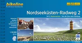 Couverture du produit · Nordseeküsten-Radweg. 1:75000 / Nordseeküsten-Radweg 2: Niedersachsen - Von der Ems nach Hamburg, 1:50.000, 554 km