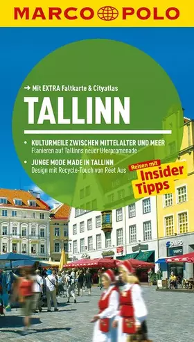Couverture du produit · MARCO POLO Reiseführer Tallinn: Reisen mit Insider Tipps. Mit Extra Faltkarte & Reiseatlas.: Reisen mit Insider-Tipps. Mit City