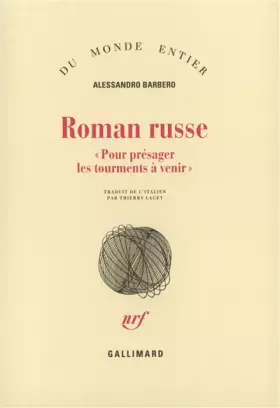Couverture du produit · Roman russe : Pour présager les tourments à venir