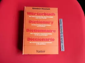 Couverture du produit · Wörterbuch der internationalen Beziehungen und der Politik