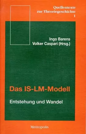 Couverture du produit · Das IS-IM-Modell: Entstehung und Wandel
