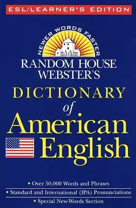 Couverture du produit · Random House Webster's Dictionary of American English: ESL/Learner's Edition