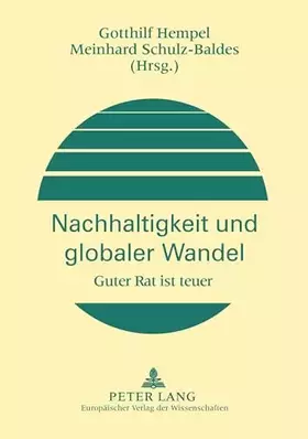 Couverture du produit · Nachhaltigkeit und globaler Wandel. Guter Rat ist teuer