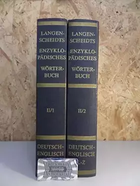 Couverture du produit · Langenscheidt Enzyklopädisches Wörterbuch Englisch - Der Große Muret-Sanders. Deutsch-Englisch: Bd.1, A-K