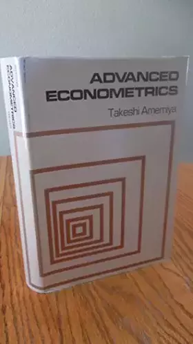 Couverture du produit · Advanced Econometrics