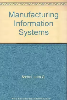Couverture du produit · Manufacturing Information Systems