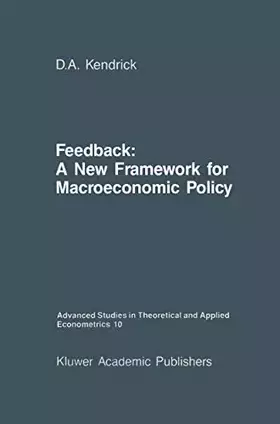 Couverture du produit · Feedback: A New Framework for Macroeconomic Policy: 10
