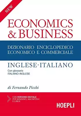 Couverture du produit · New economics & business. Dizionario enciclopedico economico e commerciale inglese-italiano, italiano-inglese (Dizionari tecnic