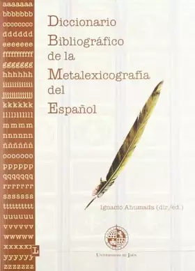 Couverture du produit · Diccionario bibliográfico de la metalexicografía del español