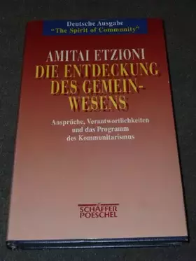 Couverture du produit · Die Entdeckung des Gemeinwesens
