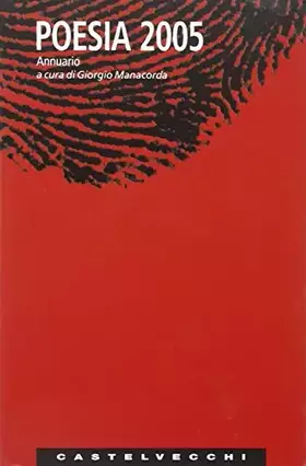 Couverture du produit · Poesia 2005. Annuario-Samiszdtat. Giovani poeti d'oggi