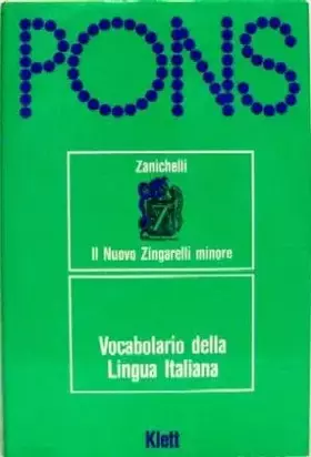 Couverture du produit · PONS Il Nuovo Zingarelli Minore. Vocabolario della Lingua Italiana