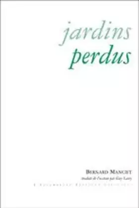 Couverture du produit · Jardins perdus T. 1